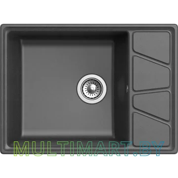 Кухонная мойка GranFest GF-V-680L (графит)